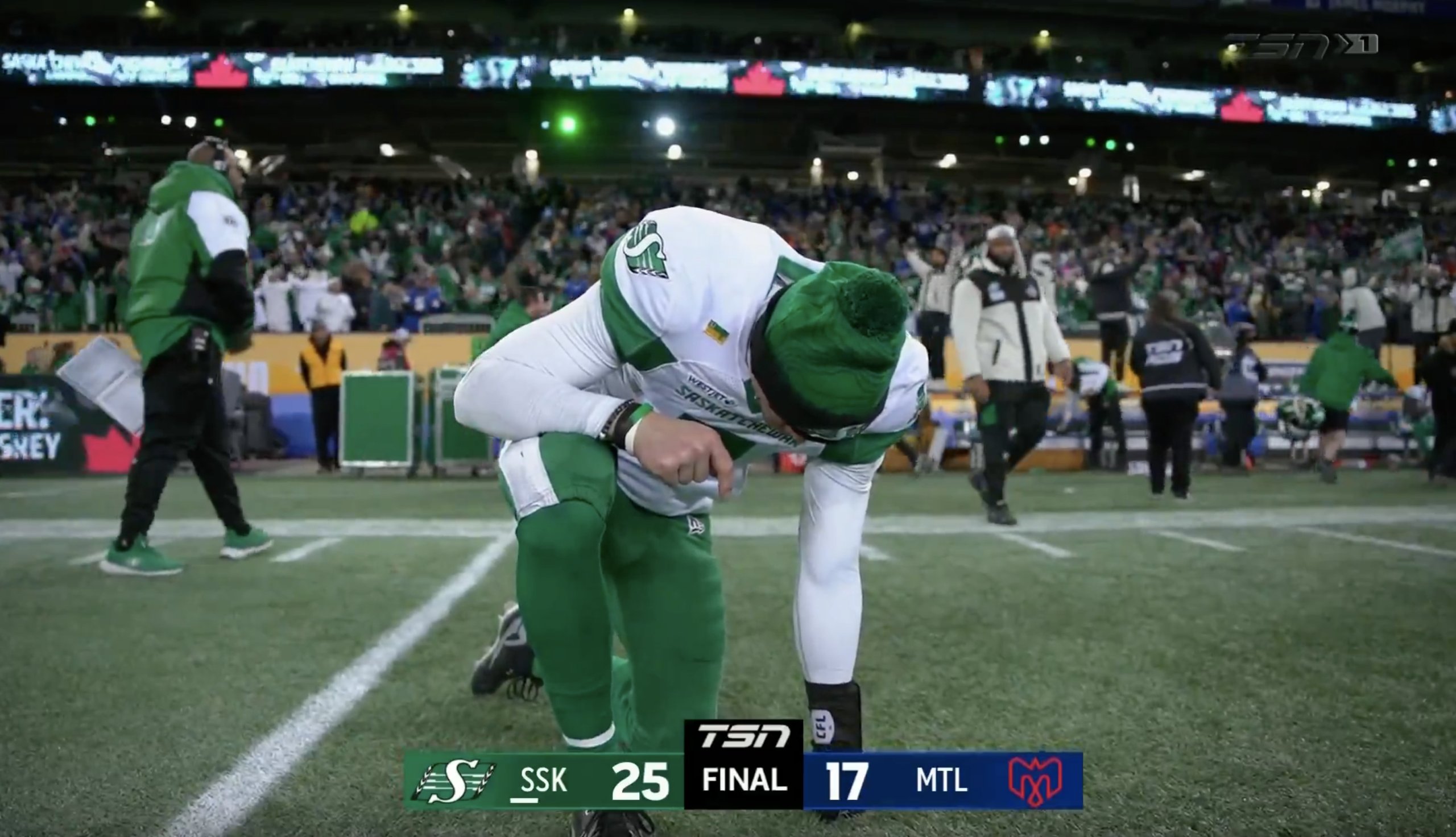 Les Alouettes échappent la Coupe Grey