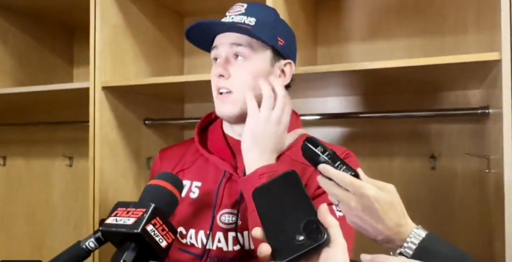 Jakub Dobes : attendez-vous à voir les Capitals le narguer demain