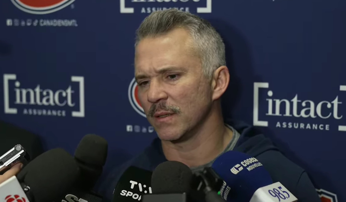 &quot;Quand est-ce que j&#039;ai dit ça?&quot; : Martin St-Louis sur le poste de #1 de Samuel Montembeault