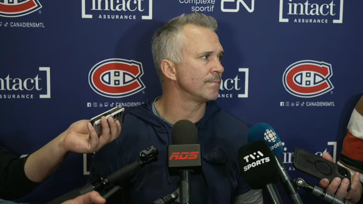 Applaudissements pour Montembeault : « ça fait partie du marché », selon Martin St-Louis