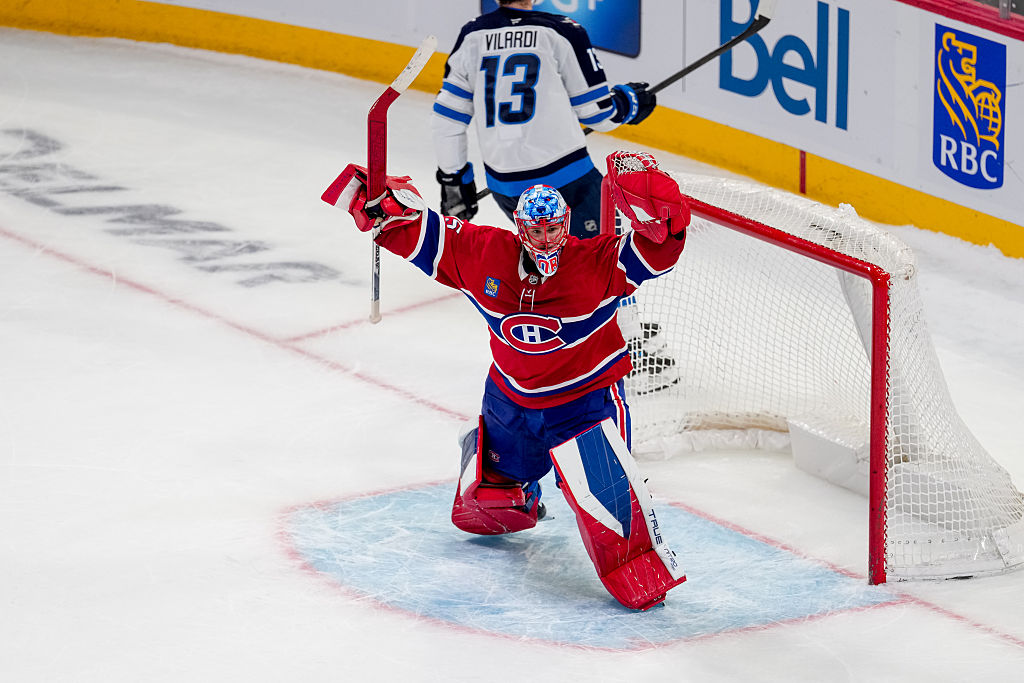 &quot;Au moins, il ne pleure pas&quot; : Jakub Dobes taquiné par Juraj Slafkovsky