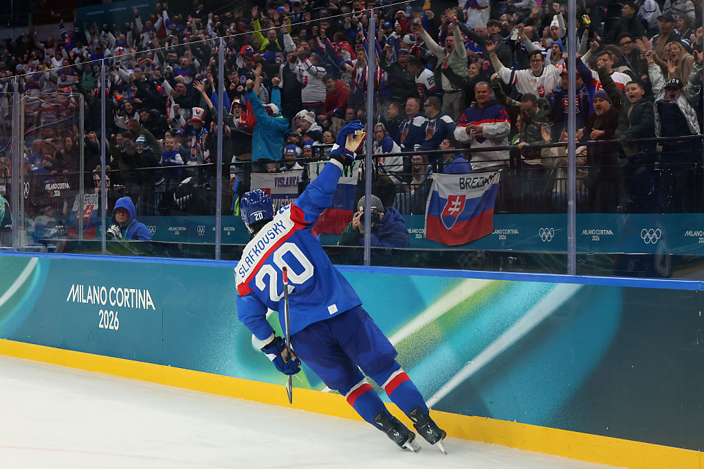 Juraj Slafkovsky : On va peut-être commencer à devoir l'appeler « M. Olympiques »