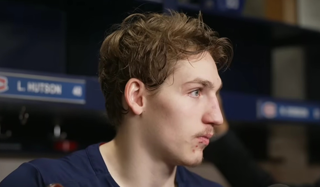 Lane Hutson : "c'était un match de marde"