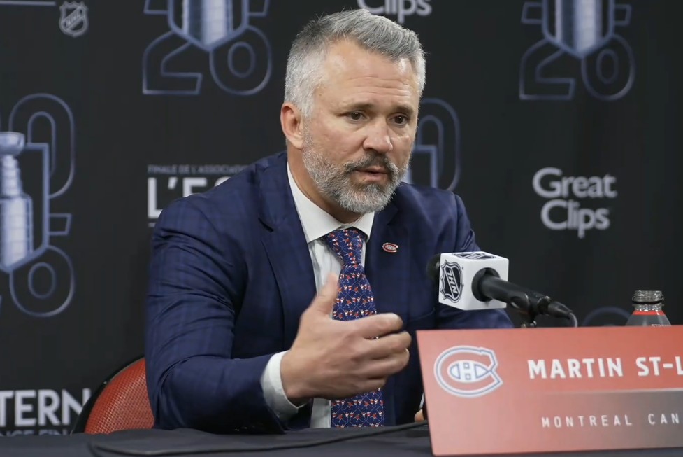 Au moins, Martin St-Louis avoue avoir beaucoup appris