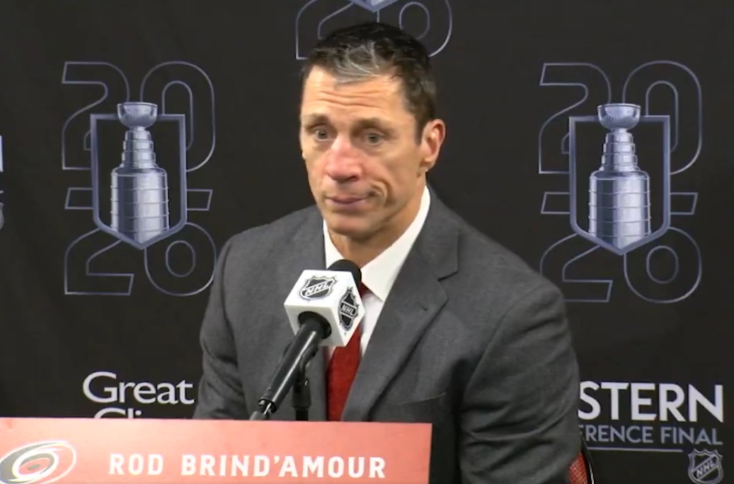 Rod Brind'Amour : un ajustement « secret » qui a fait la différence hier soir
