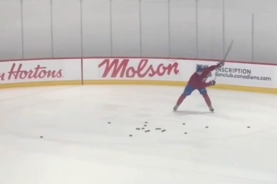 EXCLUSIF : les premiers coups de patin d'Alexander Zharovsky avec le Canadien