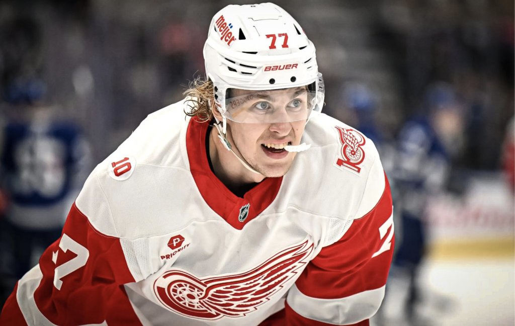 Bruins Eyeing Red Wings Defenseman Simon Edvinsson